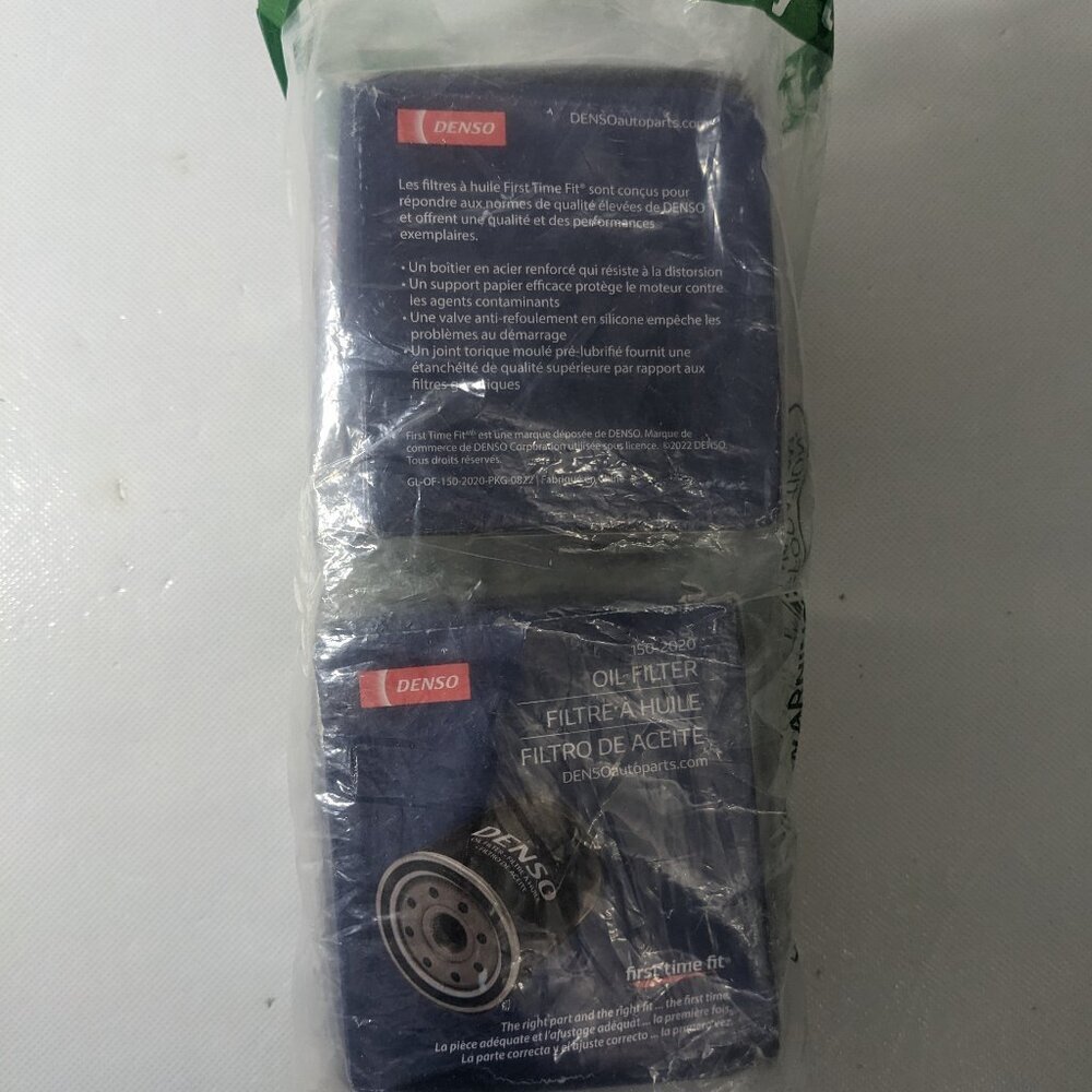 NEW- Lot of 2 - Engine Oil Filter-FTF DENSO 150-2020